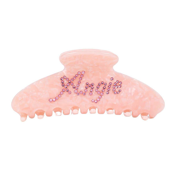 Custom Claw Clip with Personal Text