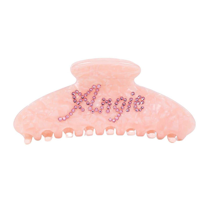 Custom Claw Clip with Personal Text