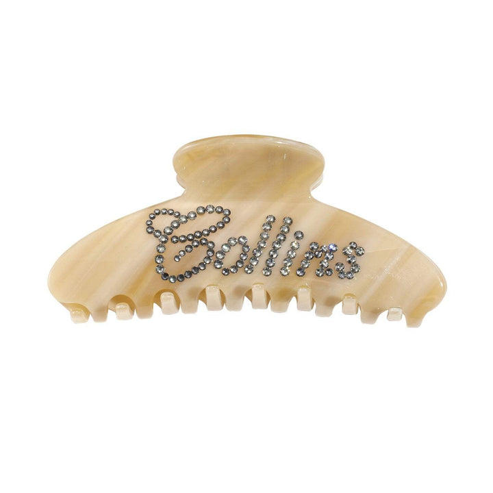 Custom Claw Clip with Personal Text