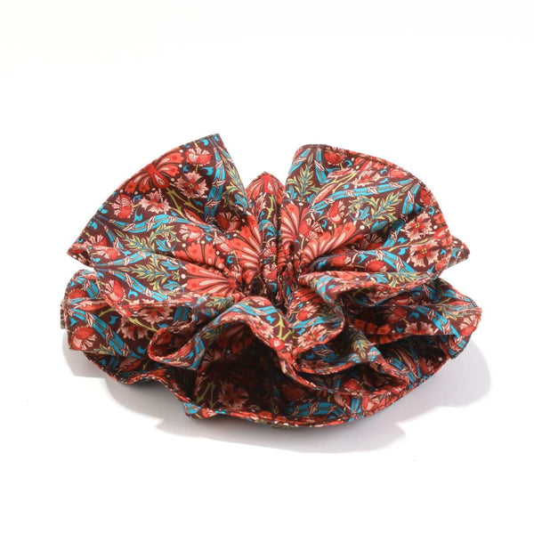 Double Layered Scrunchie - Peacock Place