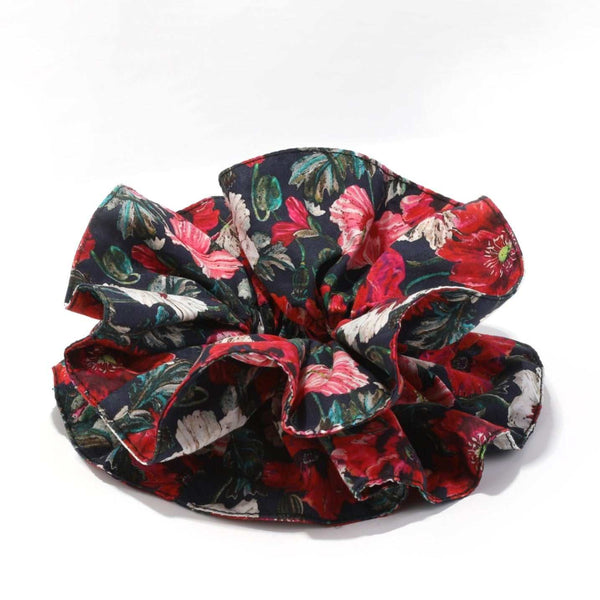 Double Layered Scrunchie - Poppy Amelie