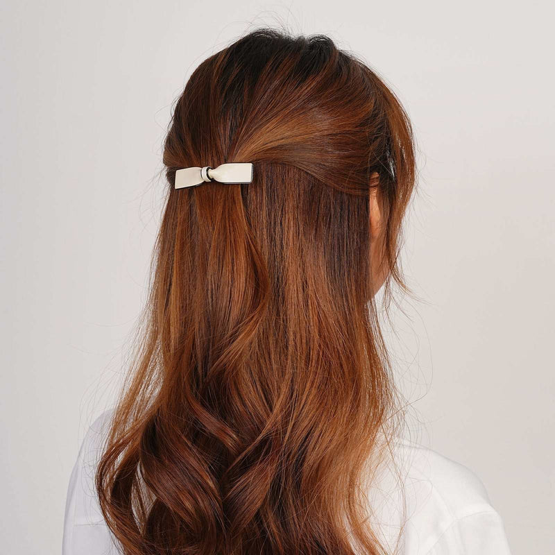 2. French Bowtie Barrette – Small