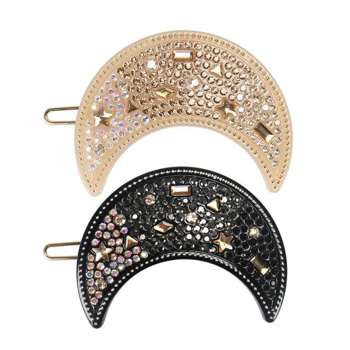 Crescent Tige Boule Barrette