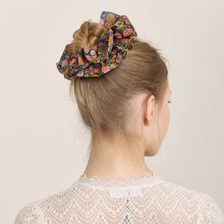 Double Layered Scrunchie - Begonia