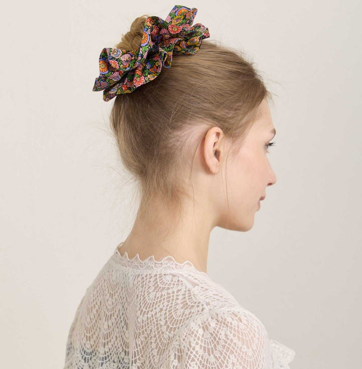 Double Layered Scrunchie - Begonia
