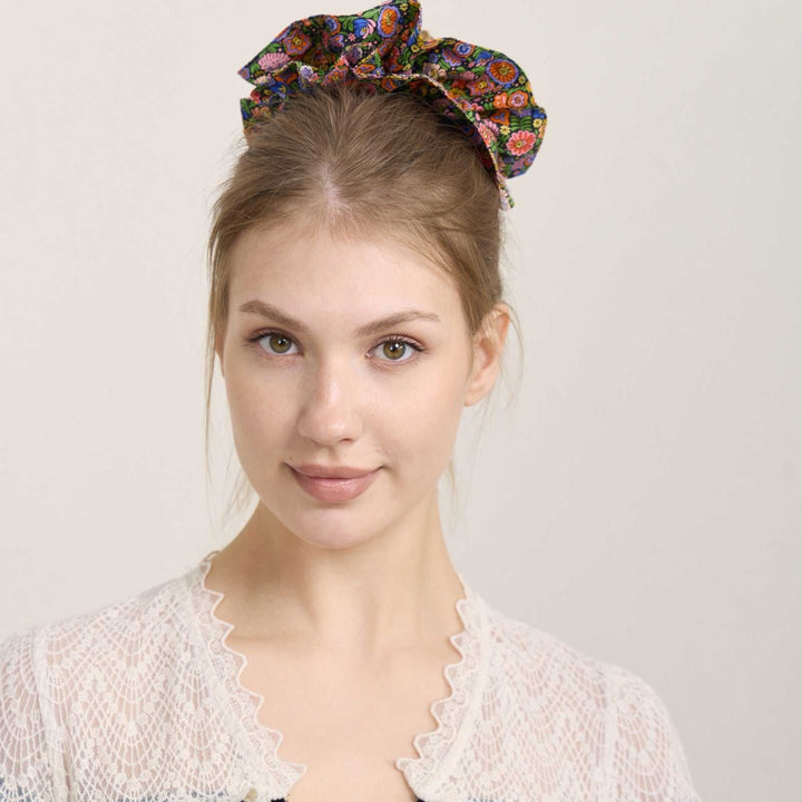 Double Layered Scrunchie - Begonia